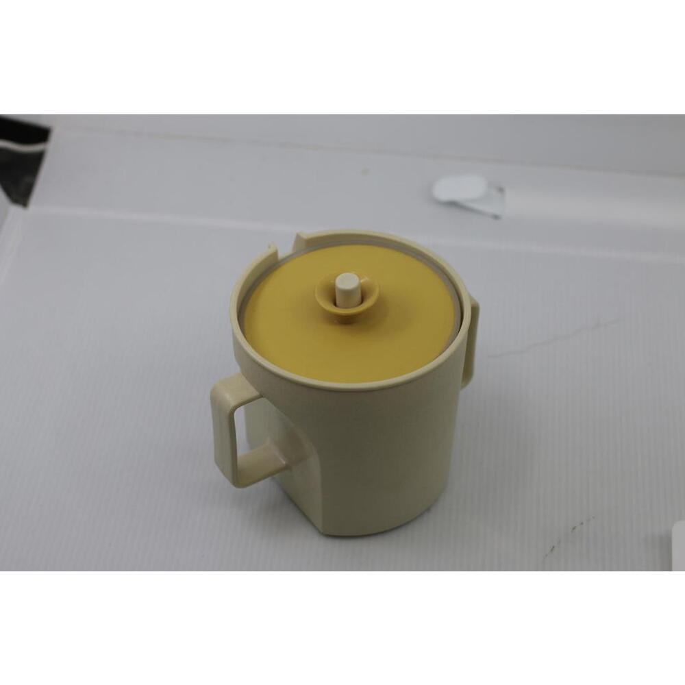 Vintage Tupperware Sugar Almond & Gold 1415-2